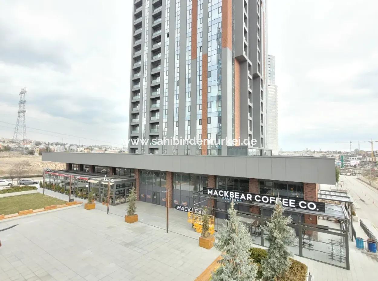 1+1 46 M² 20. Stock Mogan View Wohnung Zum Verkauf In Beytepe İncek Bulvar Loft Complex