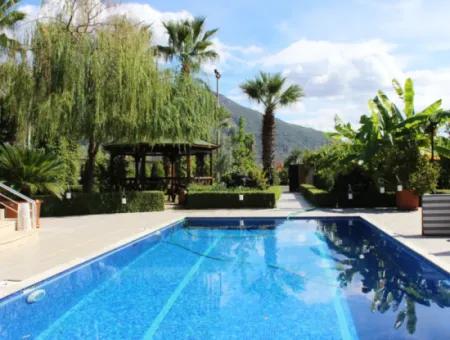 Luxusvilla Mit Pool In 1458 M² Grundstück Zum Verkauf In Köyceğiz , Muğla, Türkei