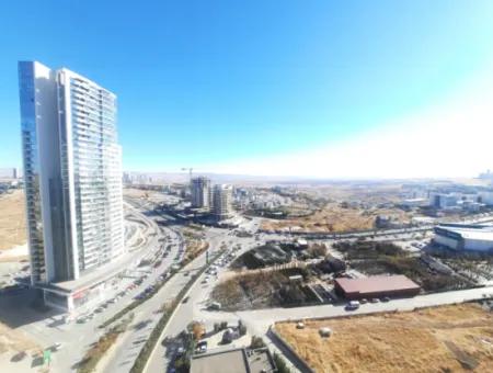 3+1 110M² 19Th Floor Boulevard View Apartment For Sale In Beytepe İncek Bulvar Loft Complex