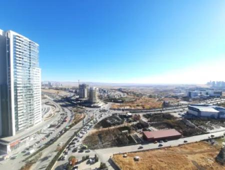 3+1 110M² 19Th Floor Boulevard View Apartment For Sale In Beytepe İncek Bulvar Loft Complex